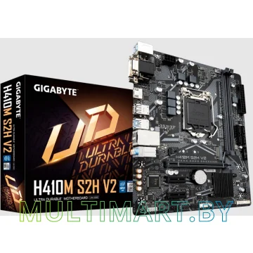 Материнская плата Gigabyte H410M S2H V2 (rev. 1.0) картинка 2